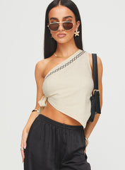 Frankle Top Cream/black