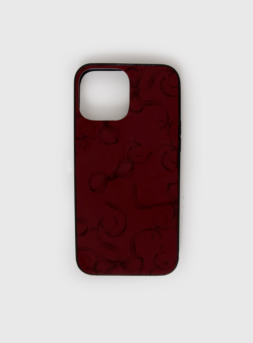Love Is Alive iPhone Case Red