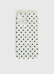 What You Wanted Iphone Case Cream Polka