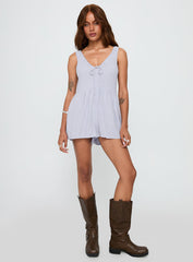 Mackellar Romper Blue