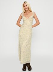 Jayne Frill Maxi Dress Multi