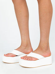 Voodoo Sandals White