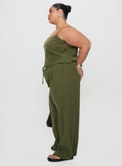Paigey Set Khaki Curve