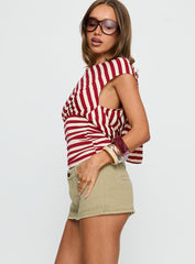 Rhode Mini Skort Tan