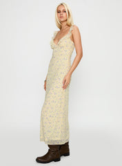 Jayne Frill Maxi Dress Multi
