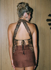 Shakti Halter Top Tiger