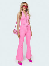 Marcia Flare Pant Pink