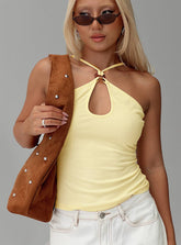 Luminarie Cut Out Top Lemon