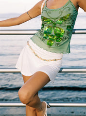 Girlie Mini Skirt White