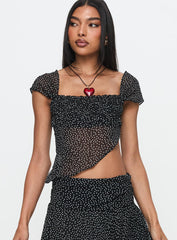 District Top Onyx Polka