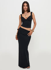 Jaymie Tie Back Set Black