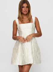 Eloquent Mini Dress Ivory