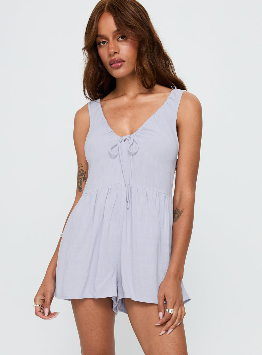 Mackellar Romper Blue