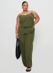Paigey Set Khaki Curve