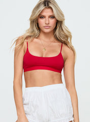 Remi Bralette Red