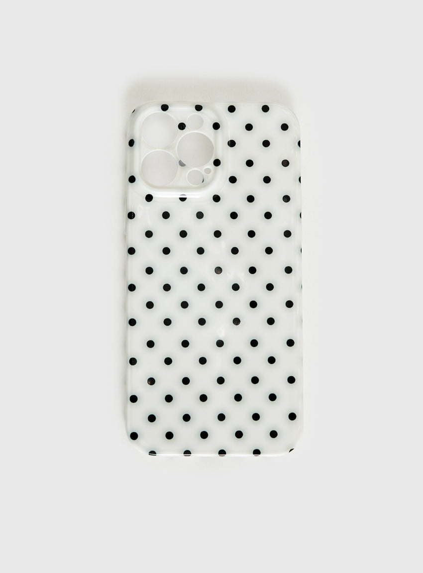 What You Wanted Iphone Case Cream Polka