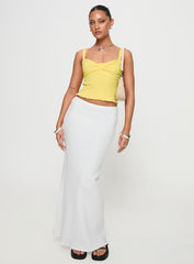 Dalma Twist Top Yellow