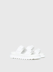 Ma Belle Sandals All White