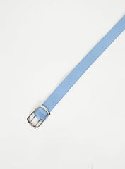 Coralie Faux Suede Belt Blue