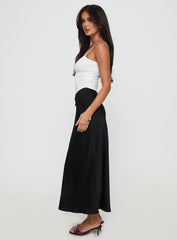 Haley Maxi Skirt Black