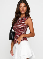Perfect Harmony Ruched Top Multi