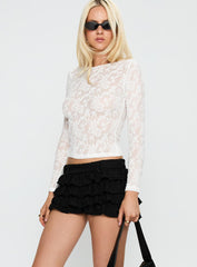 Match Point Mini Skort Onyx