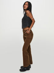 Feature Pants Brown